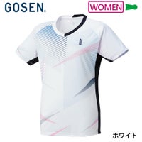 ゴーセン レディース ゲームシャツ GOSEN T2301 2023ss