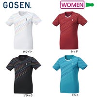 ゴーセン レディース ゲームシャツ UNI T2307 GOSEN 2023ss