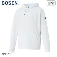ゴーセン 裏起毛ストレッチプルオーバーパーカー ユニ W2344 GOSEN 2023gofw