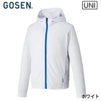 ゴーセン ジップアップパーカー ユニ W2400 GOSEN 2024goss