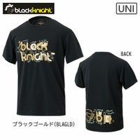 black knight ドライTシャツ ブラックナイト ユニ T-4103U バドミントン 2024bkss