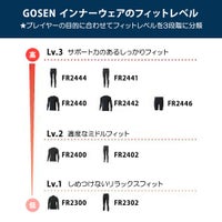 ユニ インナーシャツ ゴーセン FR2442 GOSEN 2024gofw
