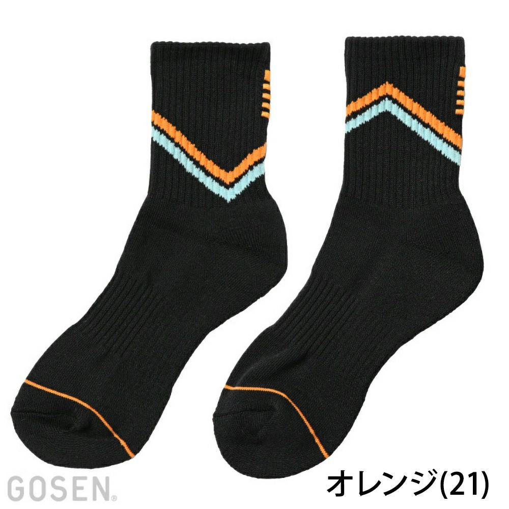 レディース ミドルソックス F2513 ゴーセン